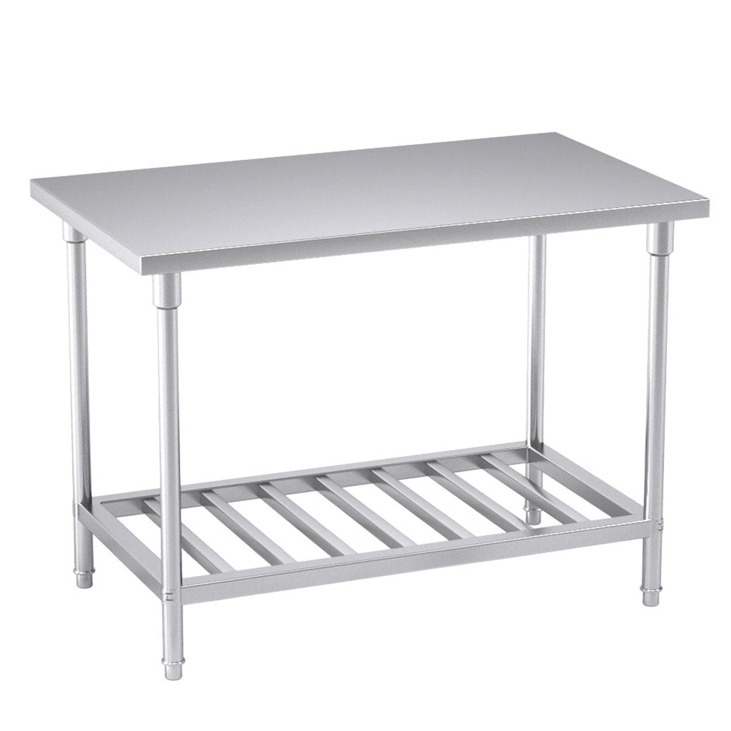 NNEAGS 120*70*85cm Catering Kitchen Stainless Steel Prep Work Bench-0