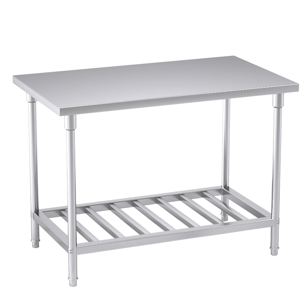 NNEAGS 120*70*85cm Catering Kitchen Stainless Steel Prep Work Bench-0