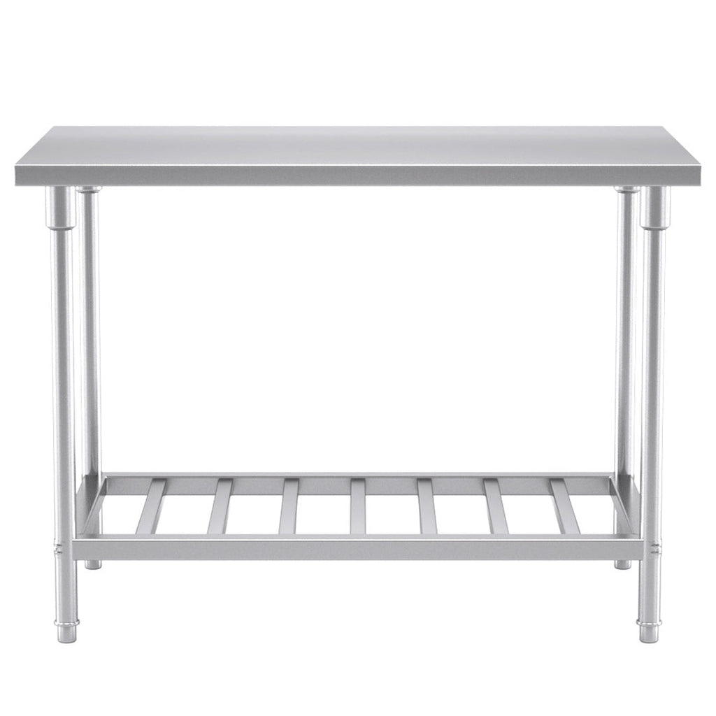 NNEAGS 120*70*85cm Catering Kitchen Stainless Steel Prep Work Bench-1