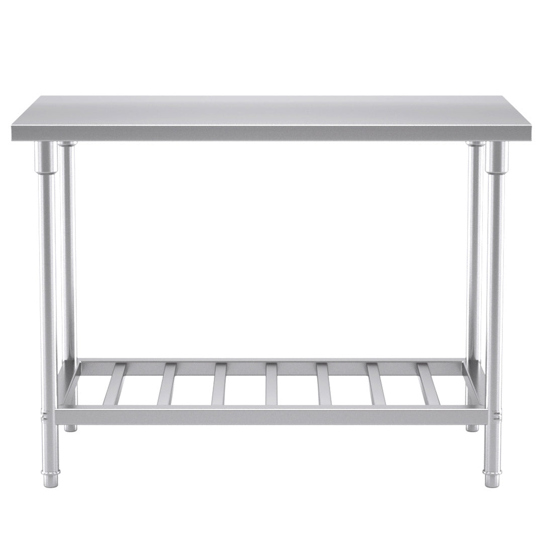 NNEAGS 120*70*85cm Catering Kitchen Stainless Steel Prep Work Bench-1