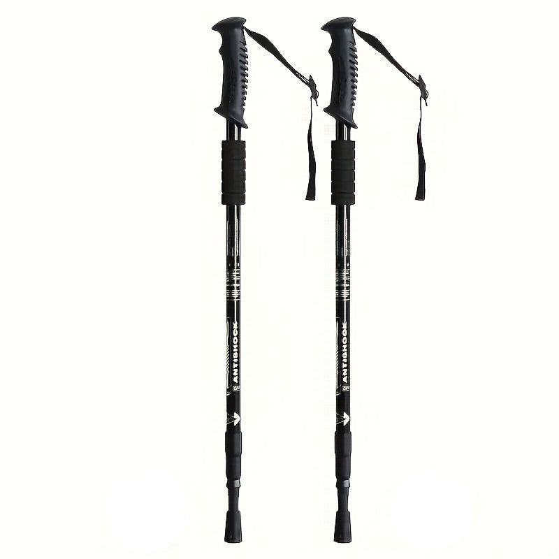 NNETM Adjustable Aluminum Trekking Poles Set for Hiking-0