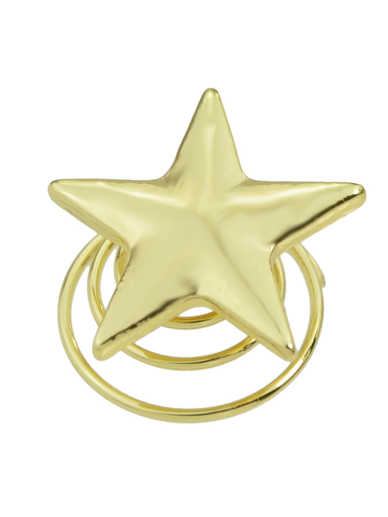 1pc Lovely Hair Accessories Gold Star Hair Clip Holder Hair Pin Hair Stick Gift-1