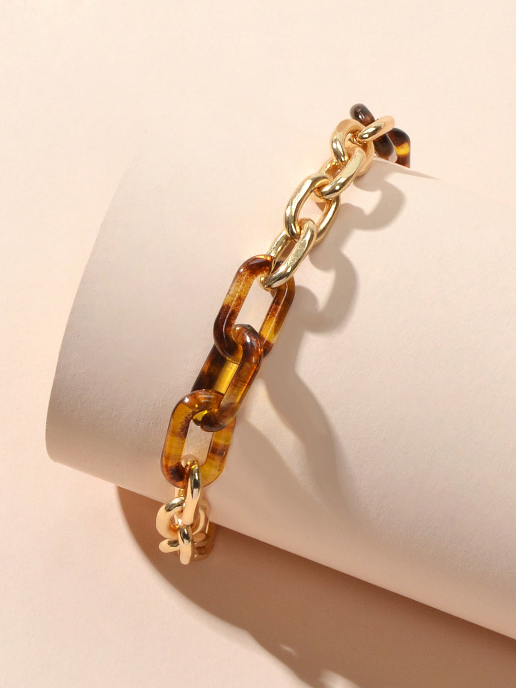 Designer Jewellery Acrylic Gold Crude Chain Bracelets Party Designer Accessories-2