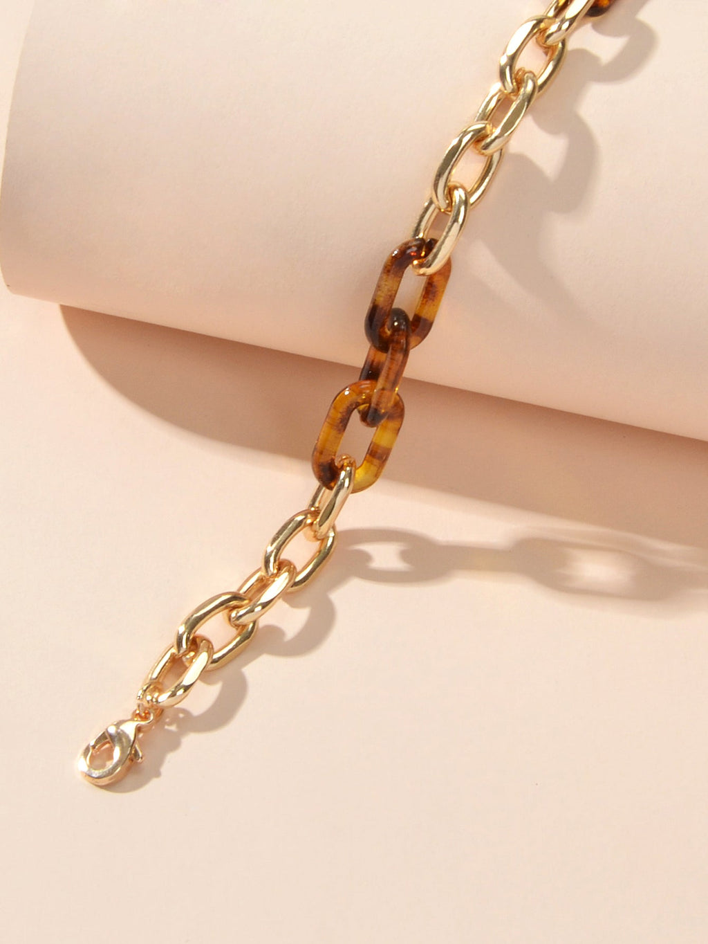 Designer Jewellery Acrylic Gold Crude Chain Bracelets Party Designer Accessories-3