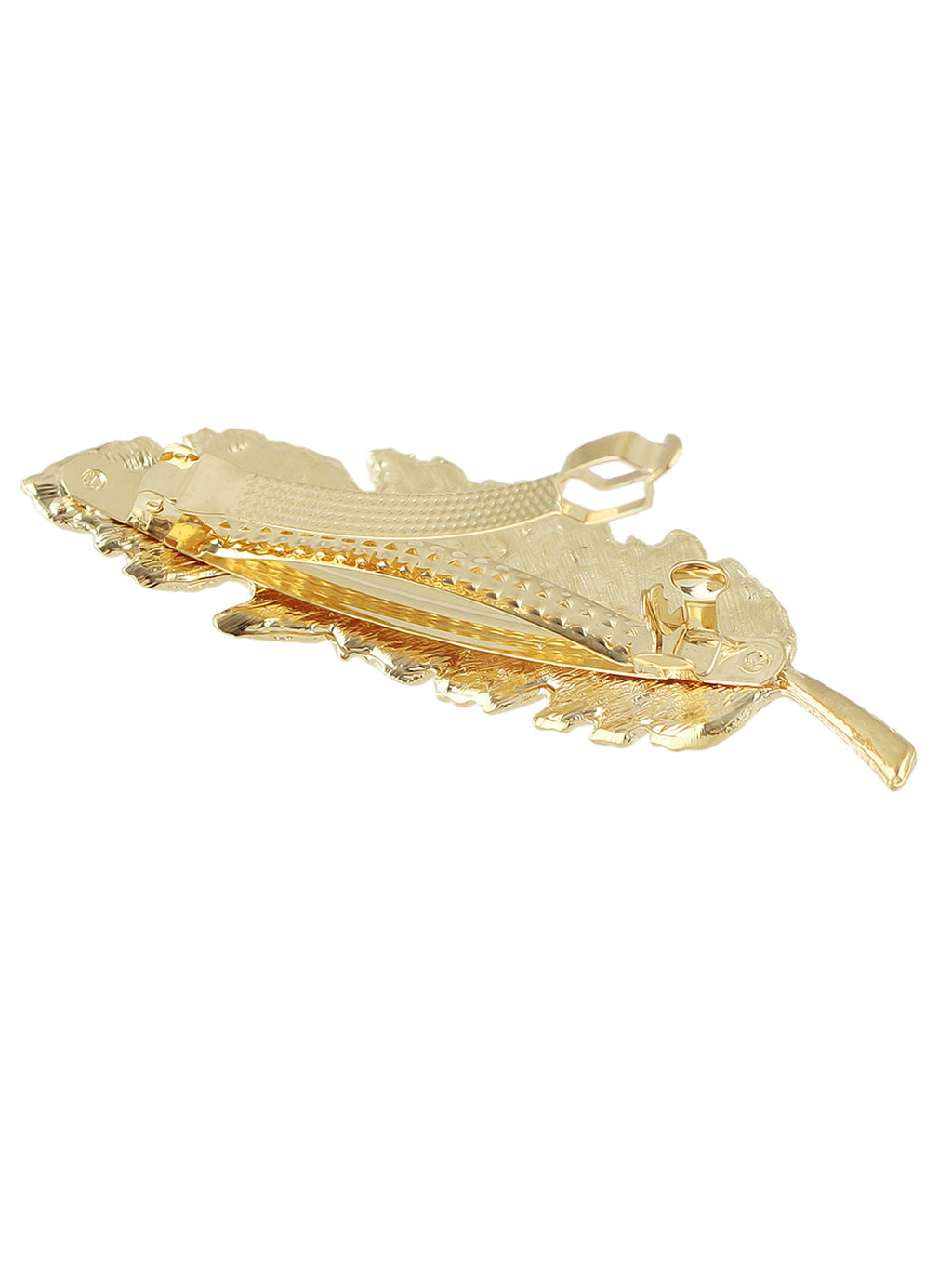 Hair Accessories Gold Silver Feather Metal Hairgrips Hair Clips Hair Barrettes-4