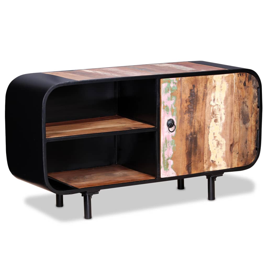 NNEVL TV Cabinet Reclaimed Wood 90x30x48 cm-0