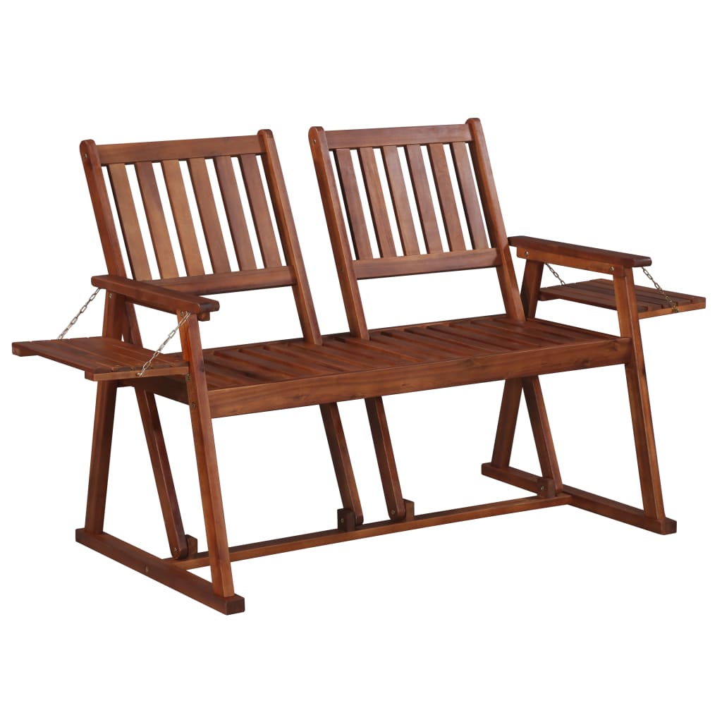 NNEVL Garden Bench 165 cm Solid Acacia Wood-1