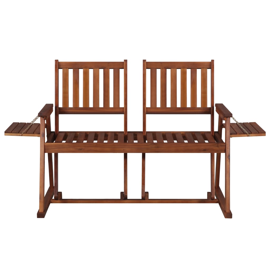NNEVL Garden Bench 165 cm Solid Acacia Wood-2