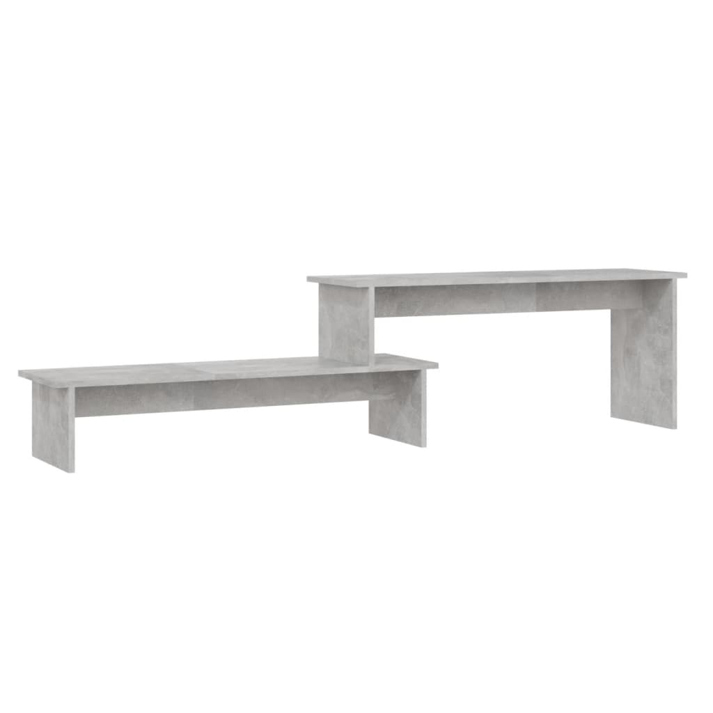 NNEVL TV Cabinet Concrete Grey 180x30x43 cm Chipboard-1