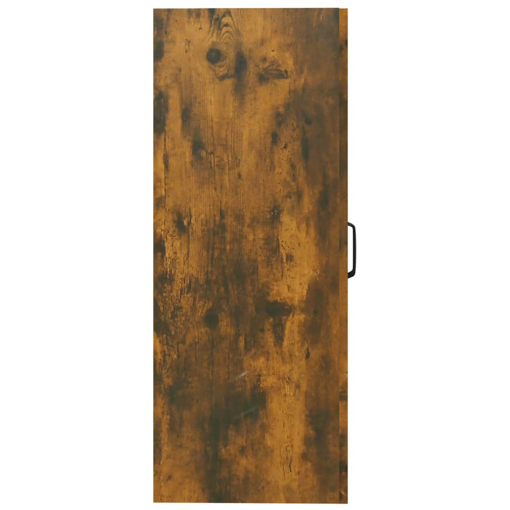 NNEVL Hanging Wall Cabinet Smoked Oak 69.5x34x90 cm-3