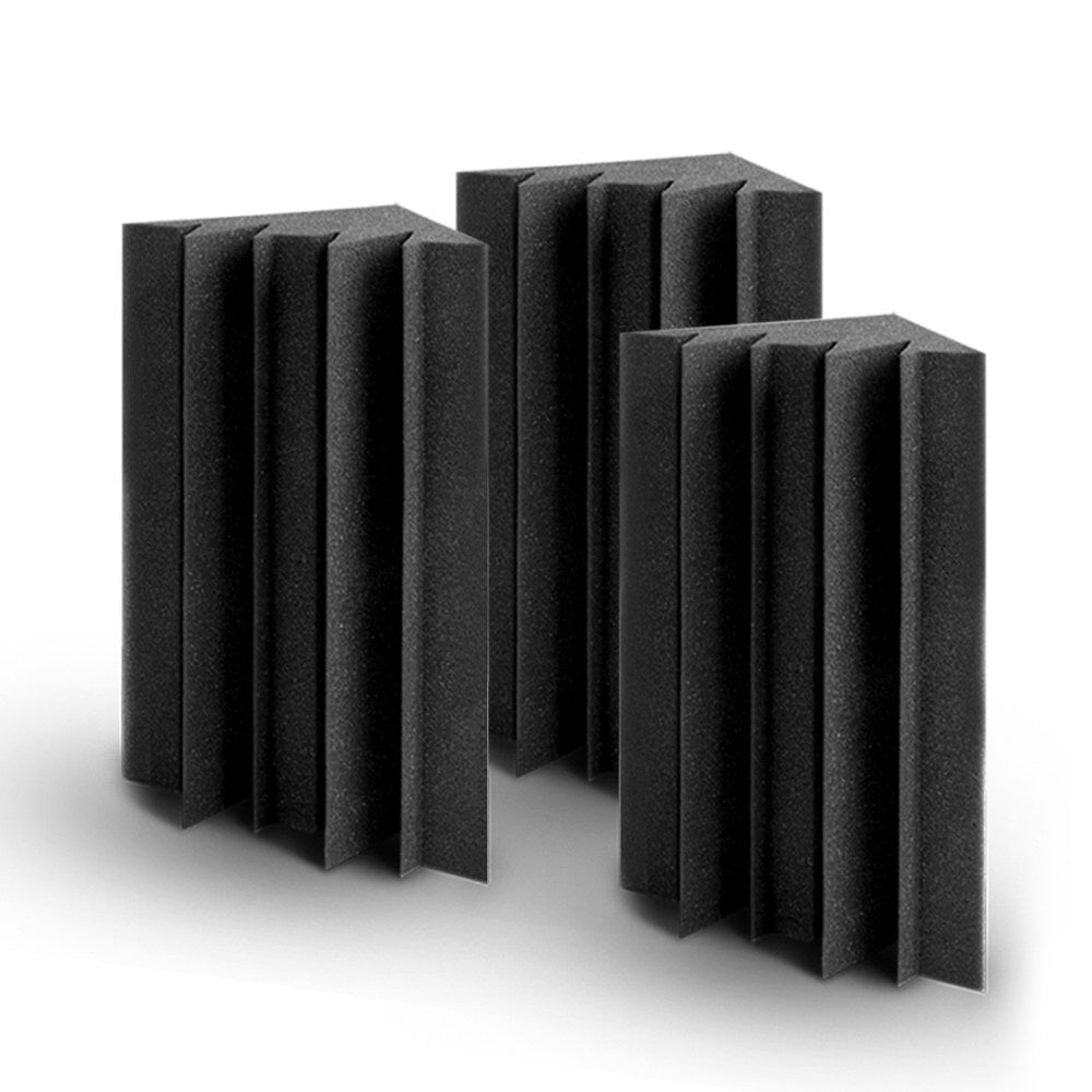 NNEDSZ 20pcs Studio Acoustic Foam Sound Absorption Proofing Panels Corner DIY-0