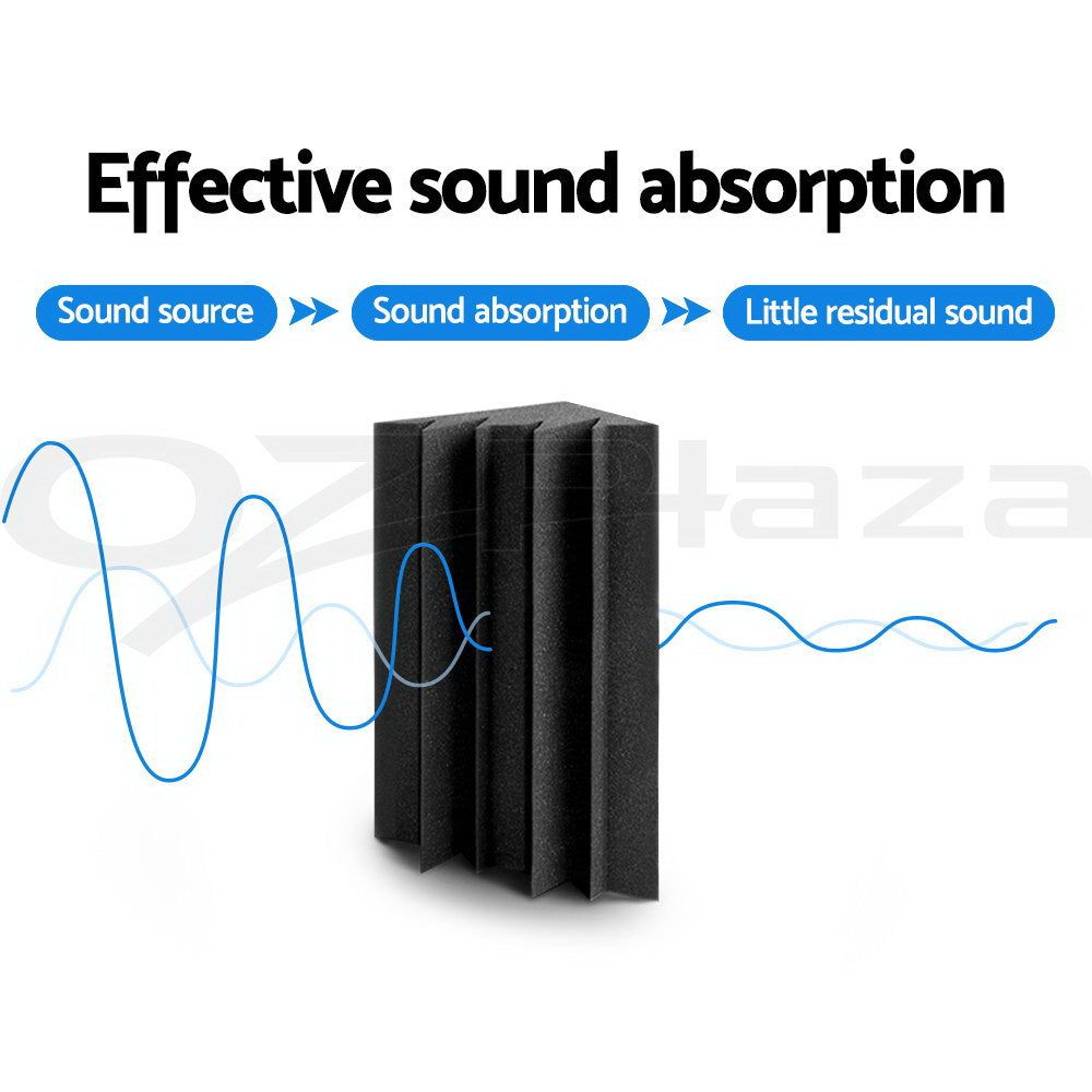 NNEDSZ 20pcs Studio Acoustic Foam Sound Absorption Proofing Panels Corner DIY-1