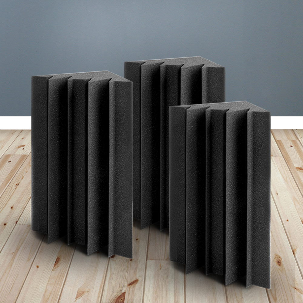 NNEDSZ 20pcs Studio Acoustic Foam Sound Absorption Proofing Panels Corner DIY-3