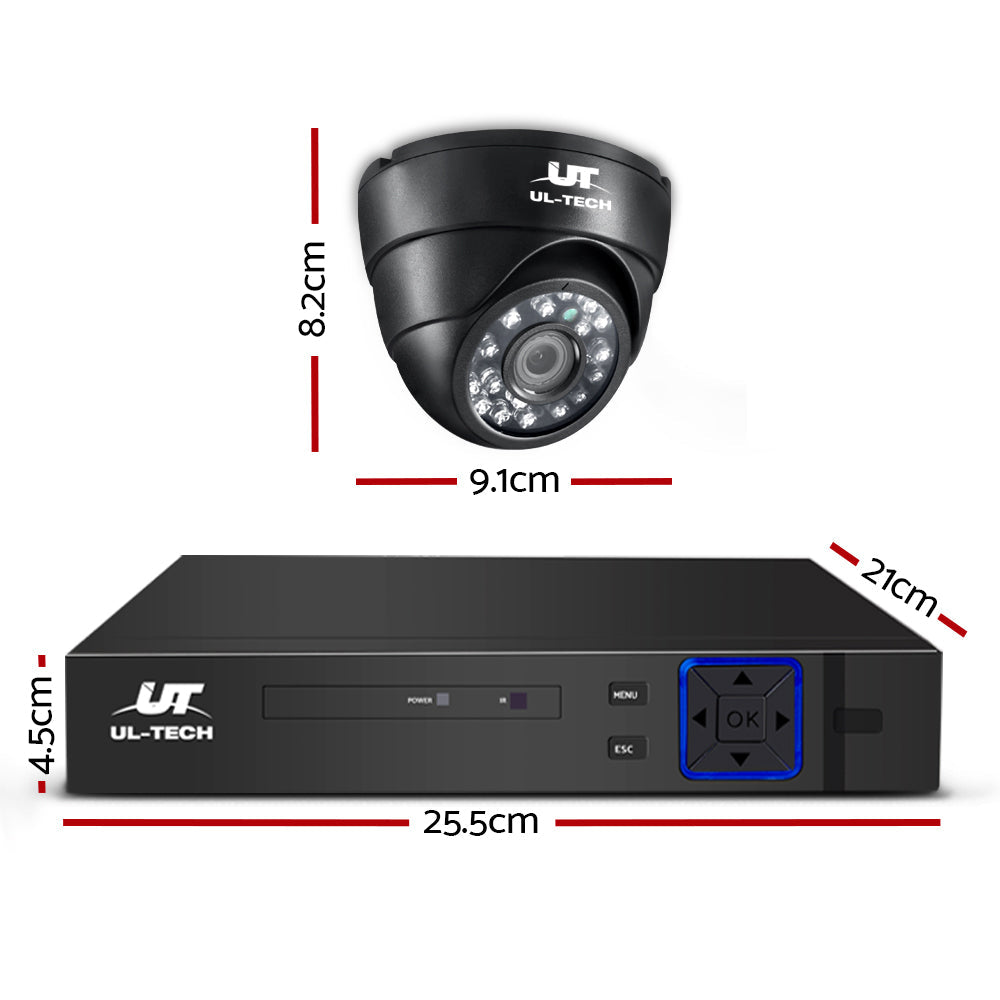 NNEDSZ -CCTV Security System 2TB 8CH DVR 1080P 8 Camera Sets-1