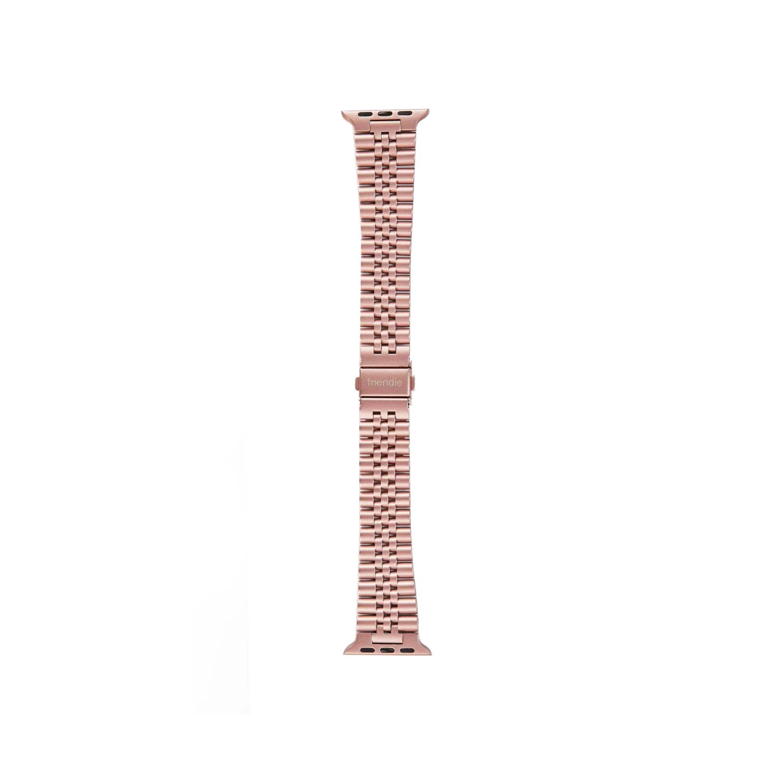 Stainless Steel Link Bracelet Band - The Perth in Rose Gold Small - Compatible with Apple Watch Size 38mm to 41mm-1