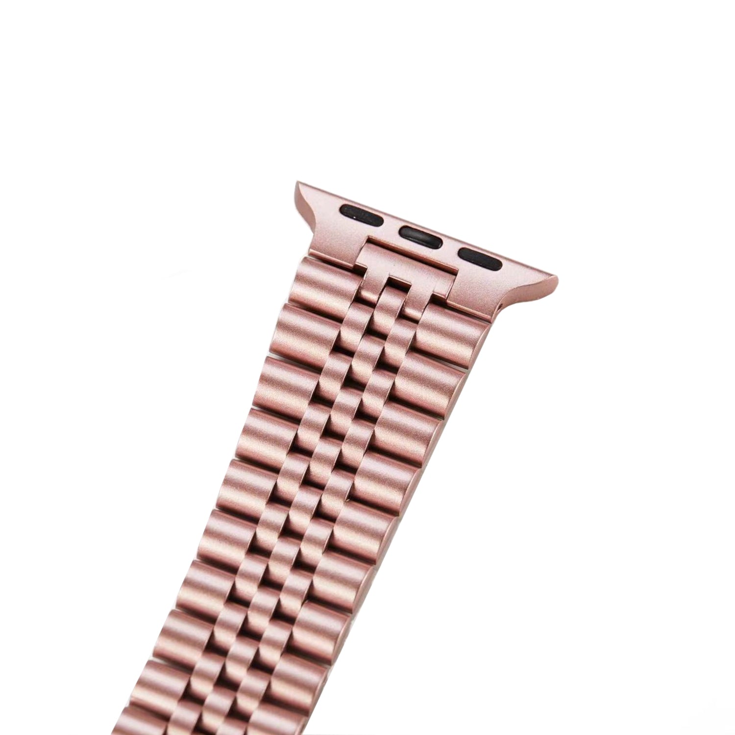 Stainless Steel Link Bracelet Band - The Perth in Rose Gold Small - Compatible with Apple Watch Size 38mm to 41mm-2