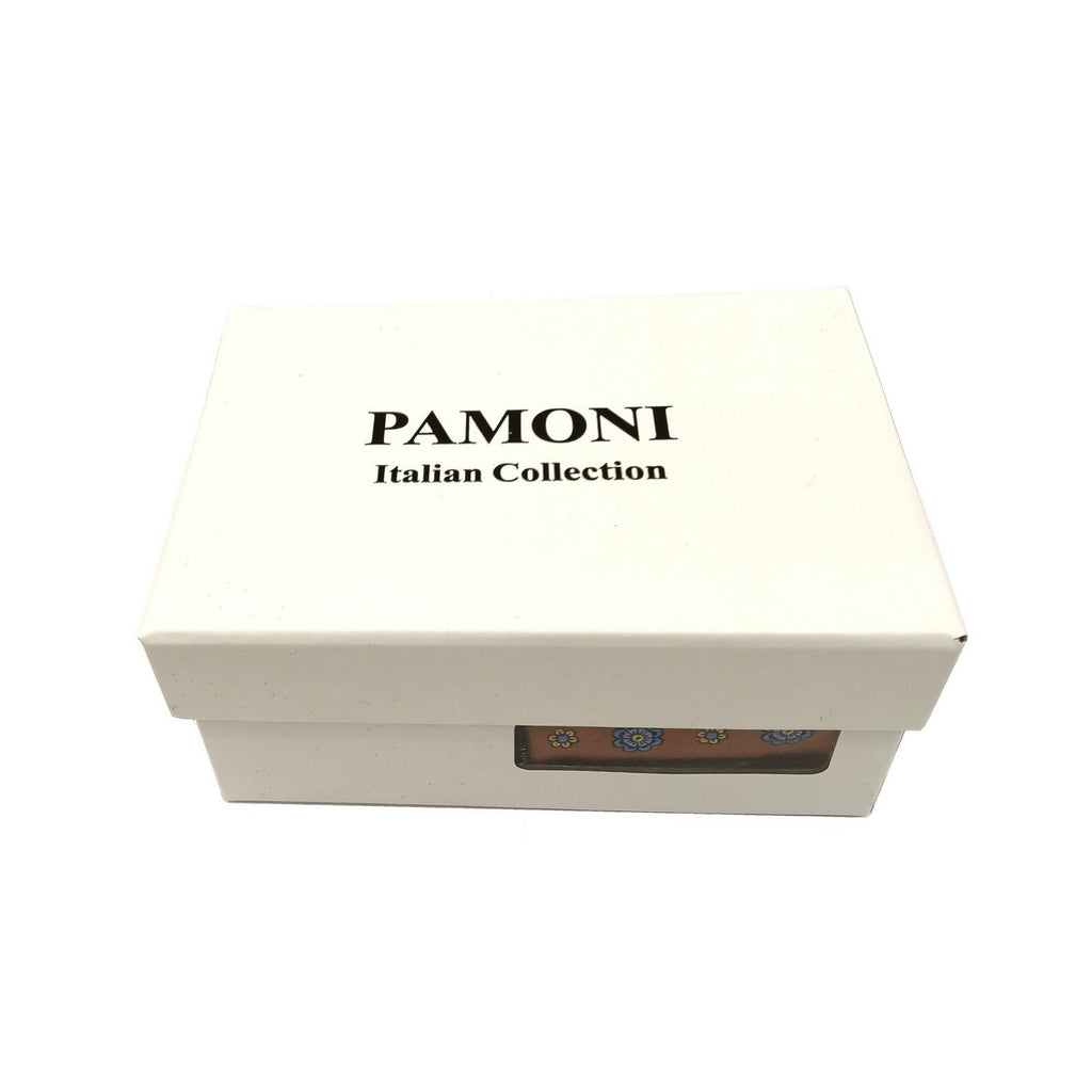 Coral & Blue Geometric Tie & Cufflinks Set-2