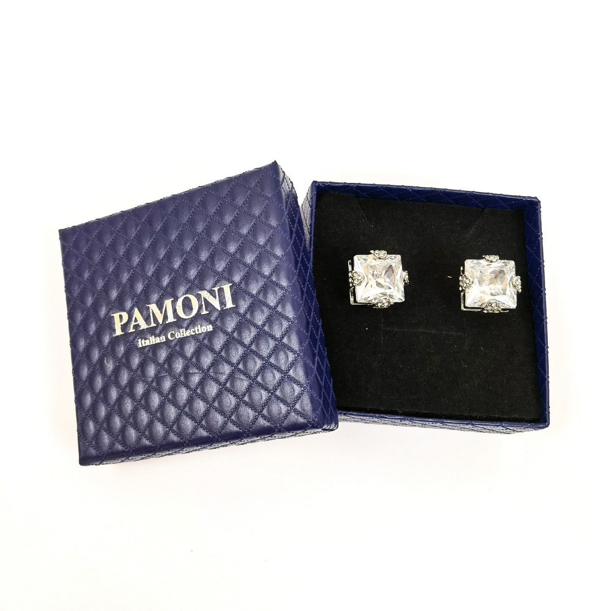 Silver Gemstone Cufflinks