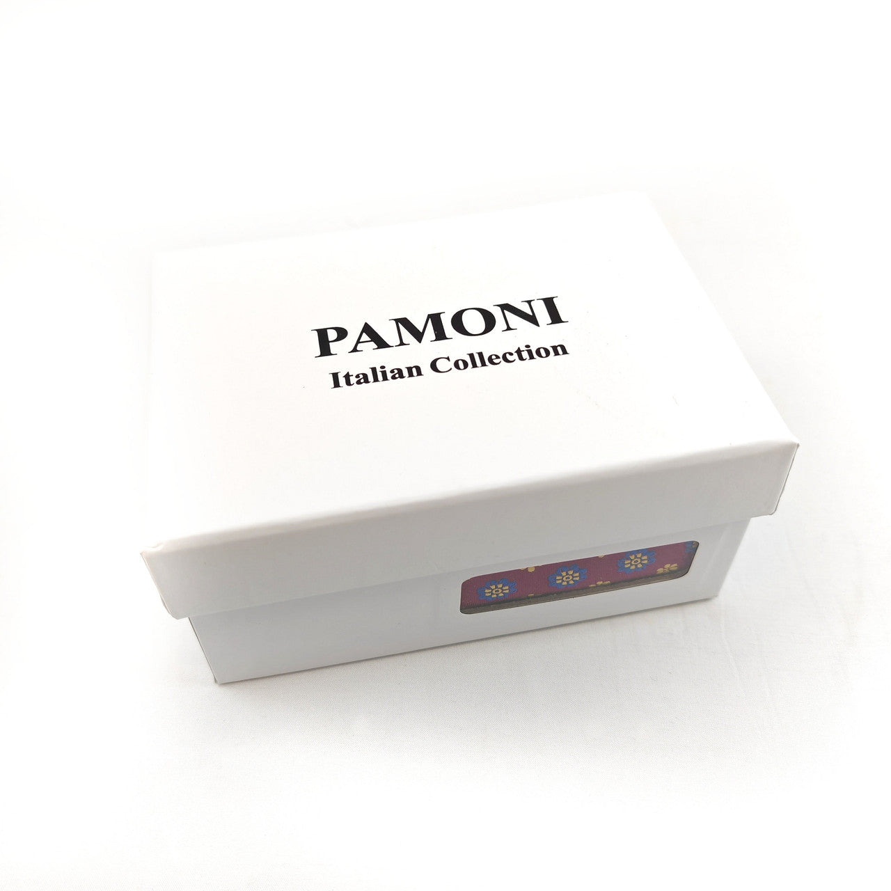 Magenta Geometric Tie & Cufflinks Set-2