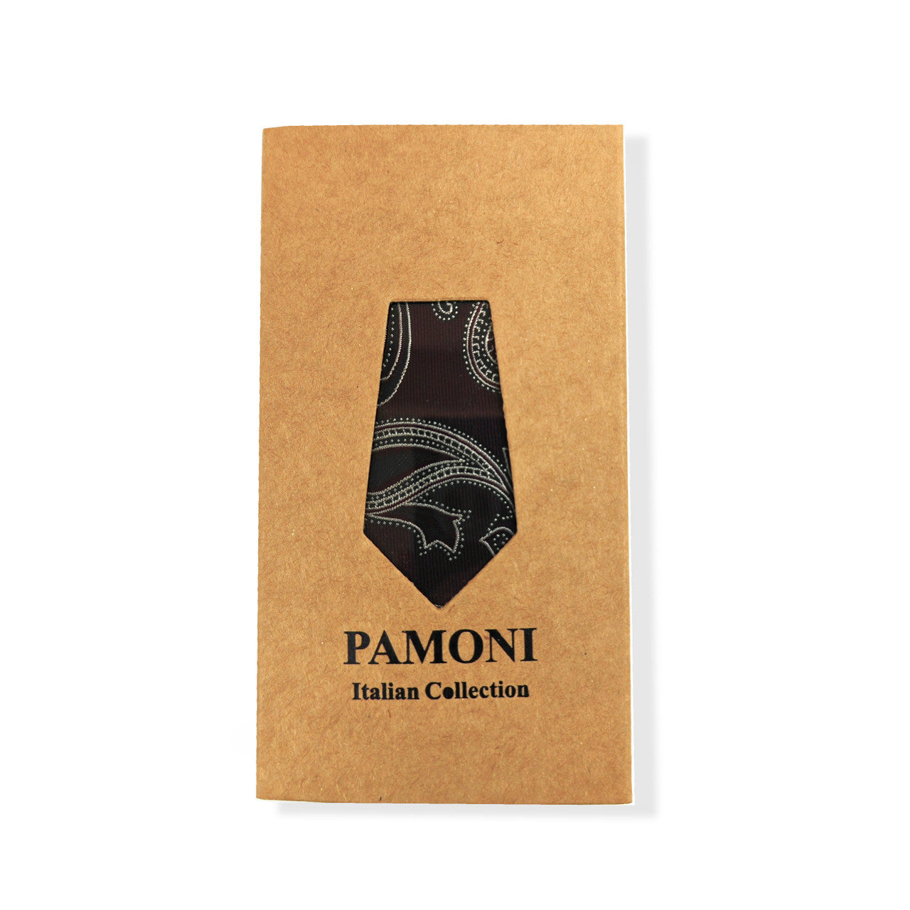 Purple Paisley Tie & Pocket Square Set-0