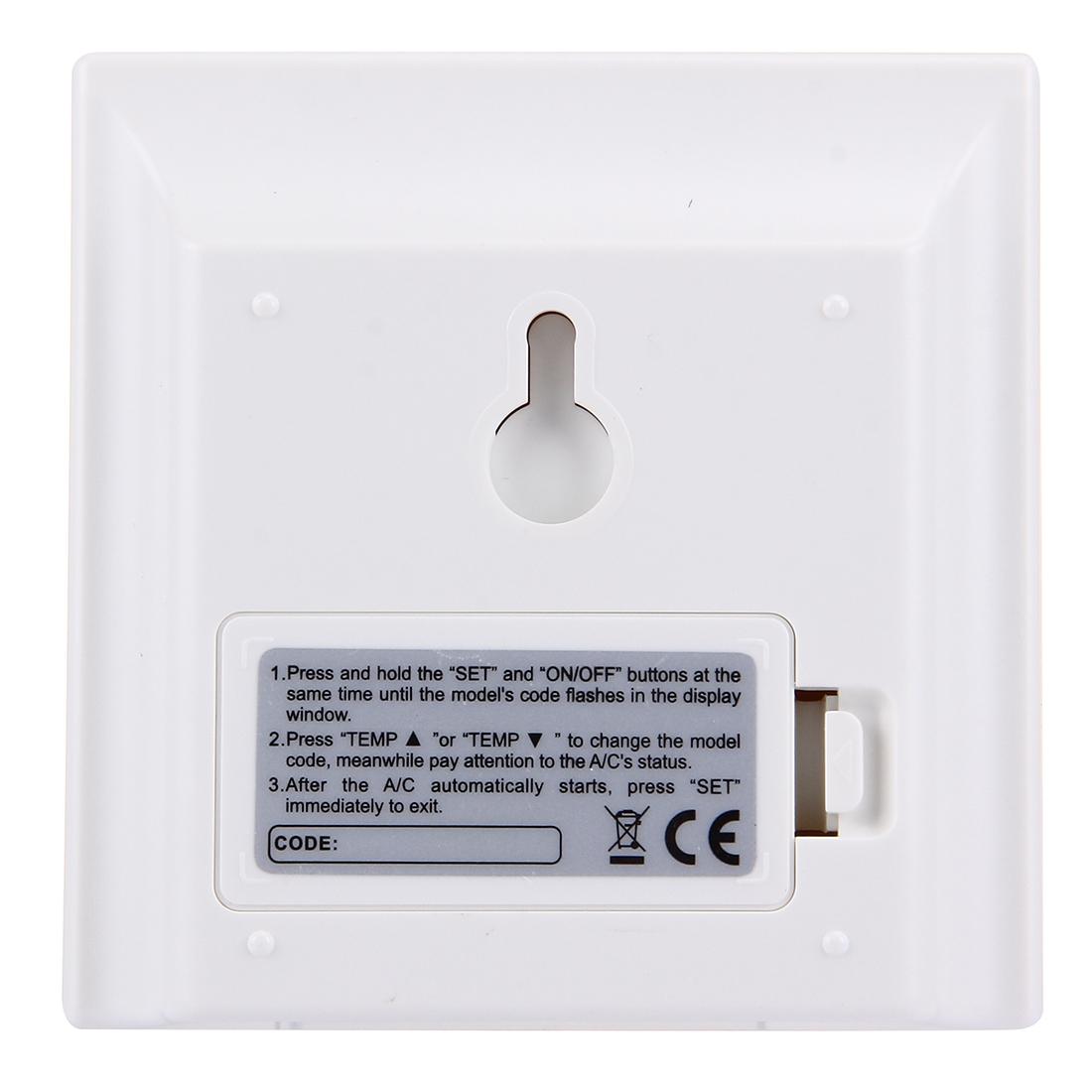 NNEIDS Universal Lcd Air Conditioner Remote Controller With Bracket - Chunghop K650E-4