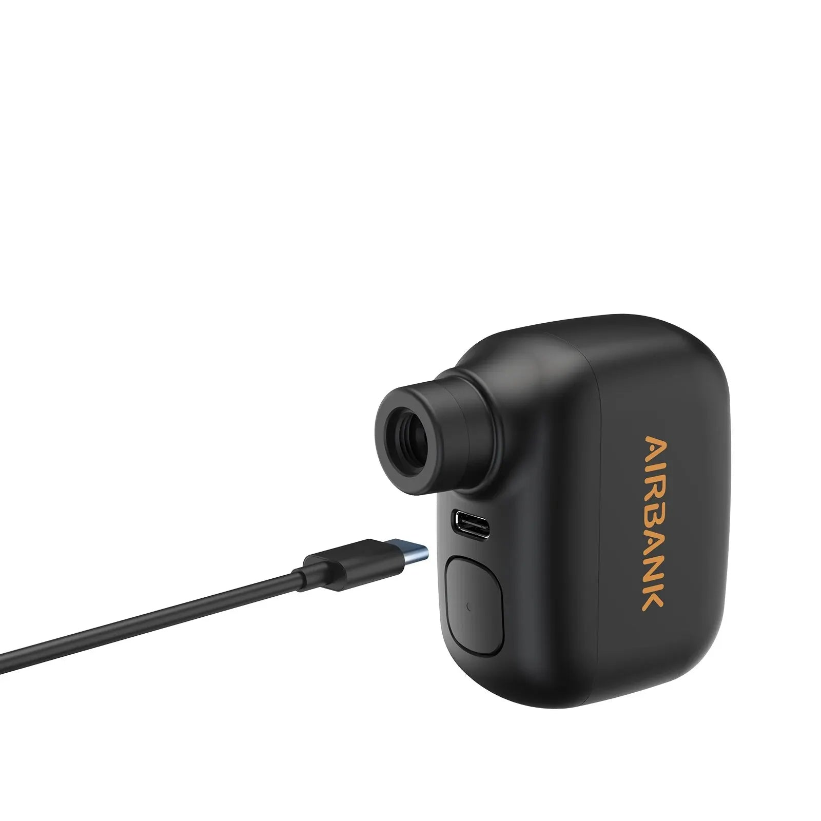 NNEOBA AS100 Mini Electric Bicycle Pump 100PSI Rechargeable Air Inflator Black-1