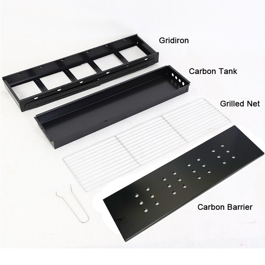 NNEDSZ Foldable Portable BBQ Charcoal Grill Barbecue Camping Hibachi Picnic small-1