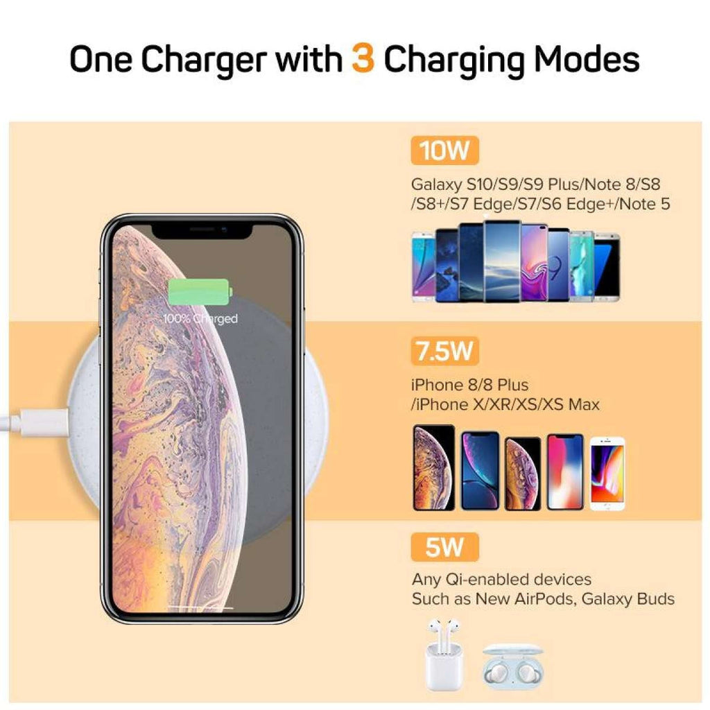 NNEDSZ QI Wireless charger White 60112