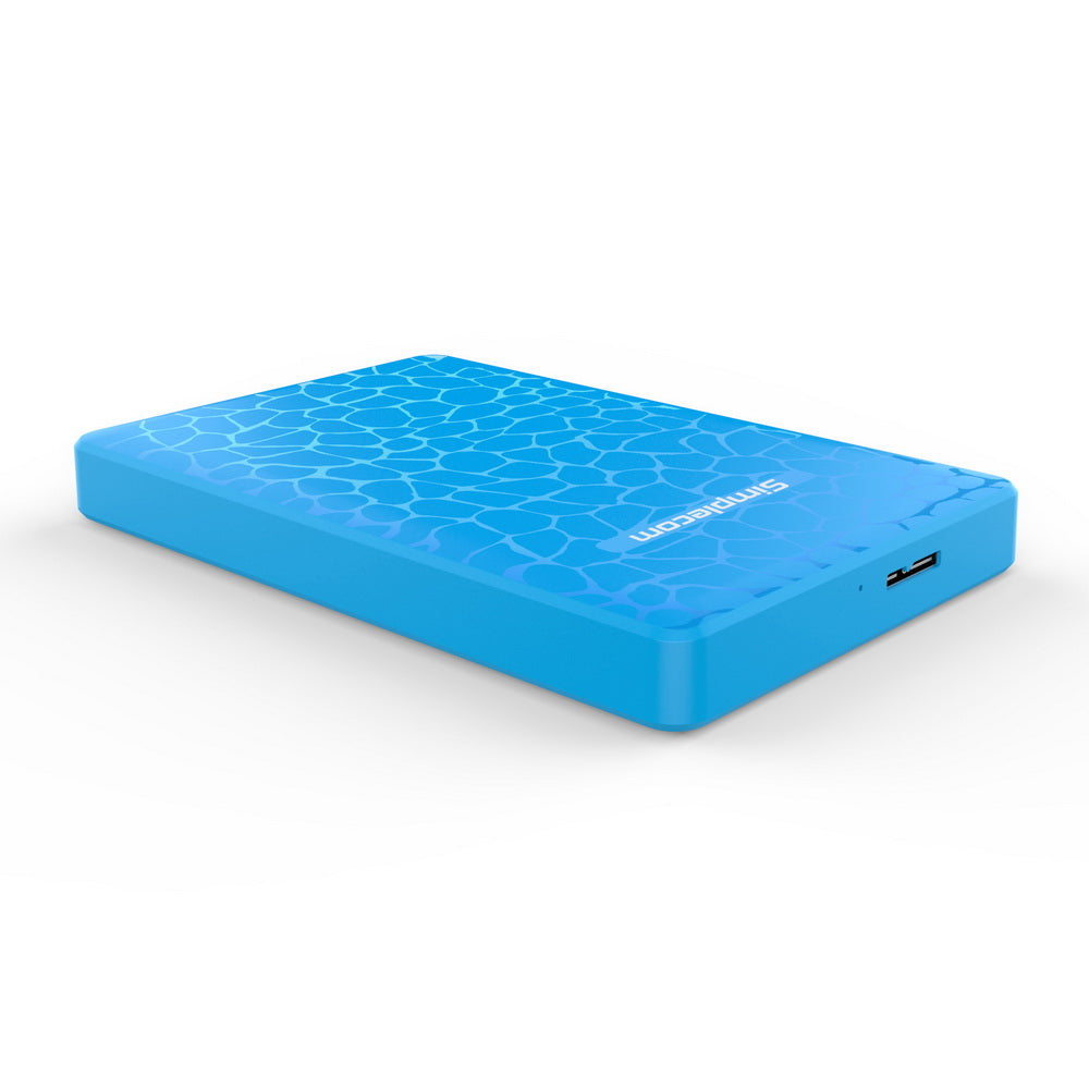 NNEDSZ SE101 Compact Tool-Free 2.5'' SATA to USB 3.0 HDD/SSD Enclosure Blue-1