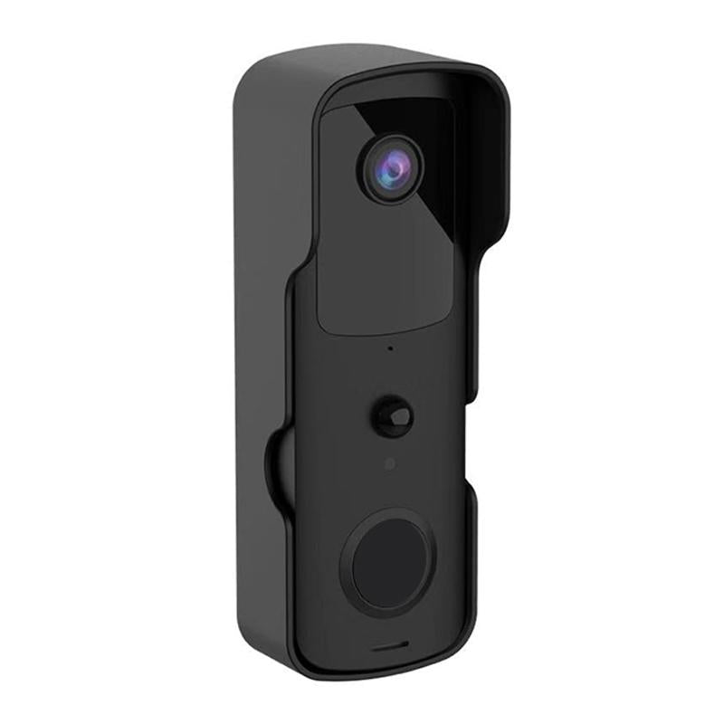 NNEDSZ Wireless Smart Doorbell With Two-Way Intercom & Night Vision - Battery Powered-3