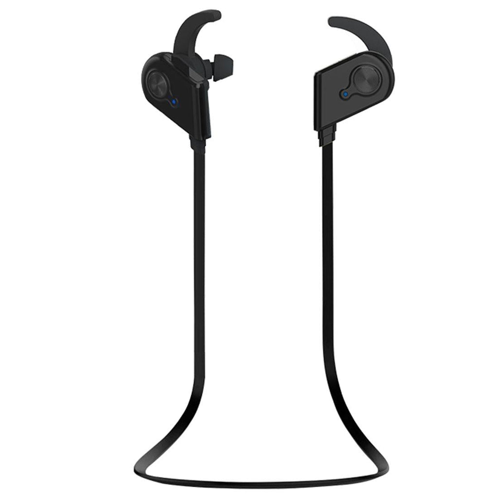 NNEDSZ Wireless Bluetooth In-Ear Headset With Magnetic Switch & Indicator Light - Black