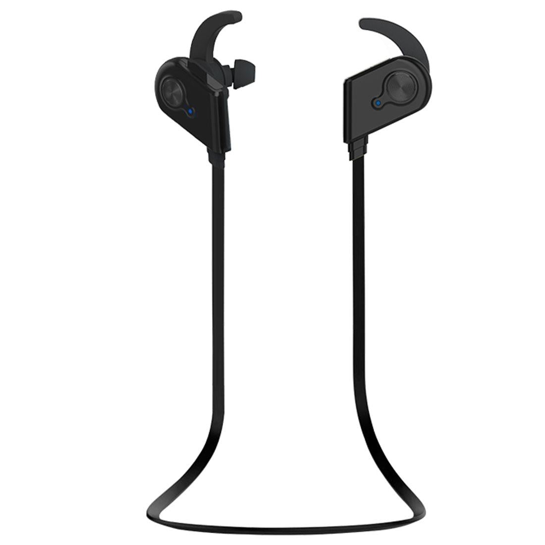 NNEDSZ Wireless Bluetooth In-Ear Headset With Magnetic Switch & Indicator Light - Black