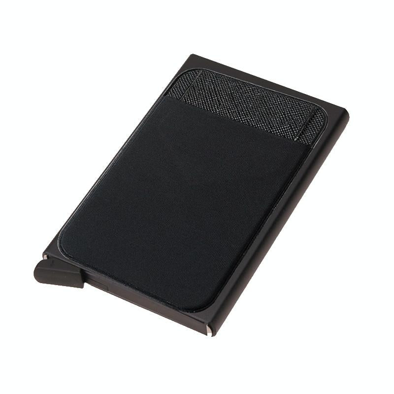 NNEDSZ Metal Rfid Card Holder Wallet - Compact Design - Silver-1