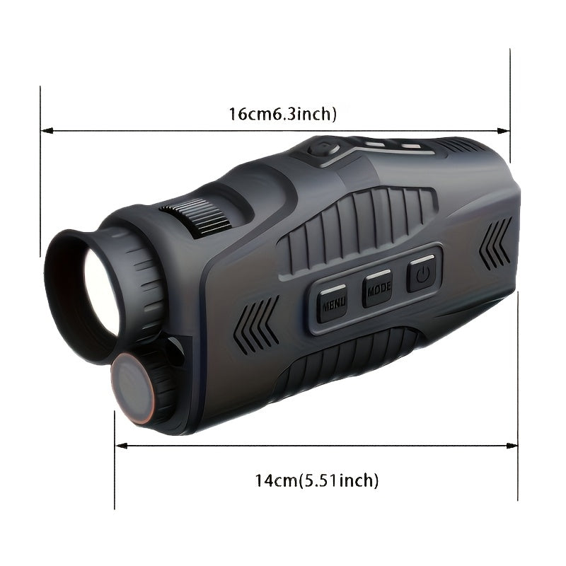 NNETM 10X Digital Zoom Infrared Monocular with LED Light-2