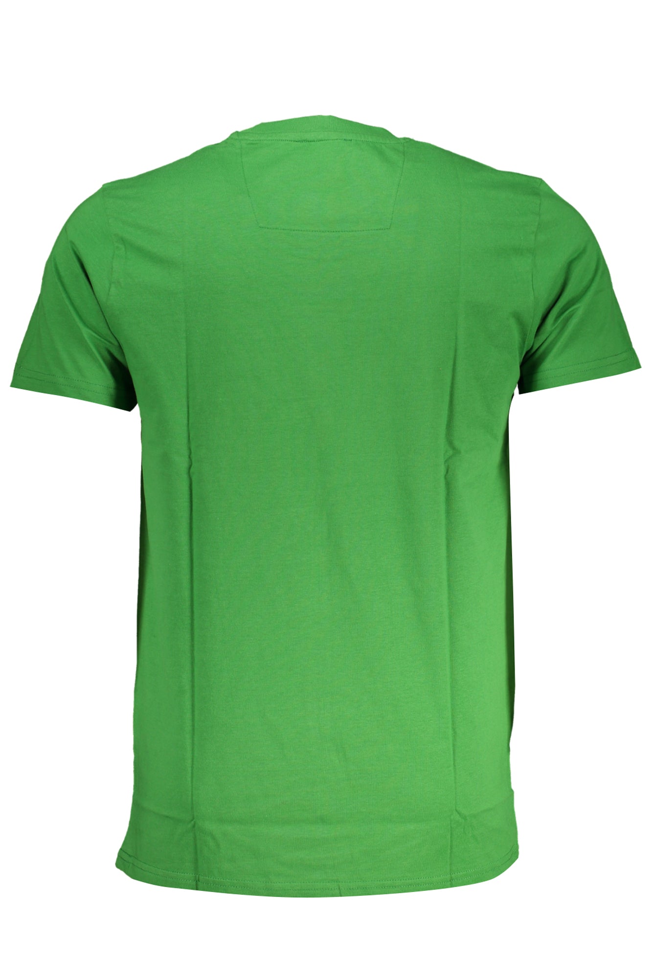 CAVALLI CLASS GREEN MEN'S SHORT SLEEVED T-SHIRT-1