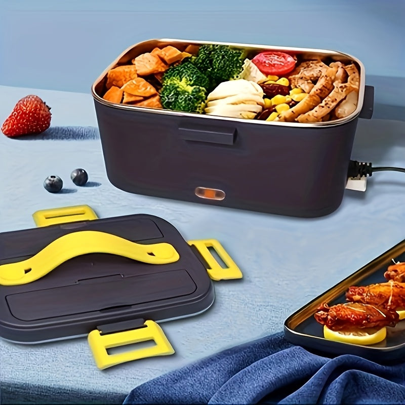 NNETM Electric Heated Lunch Box with Insulated Bag (1.8L)-3