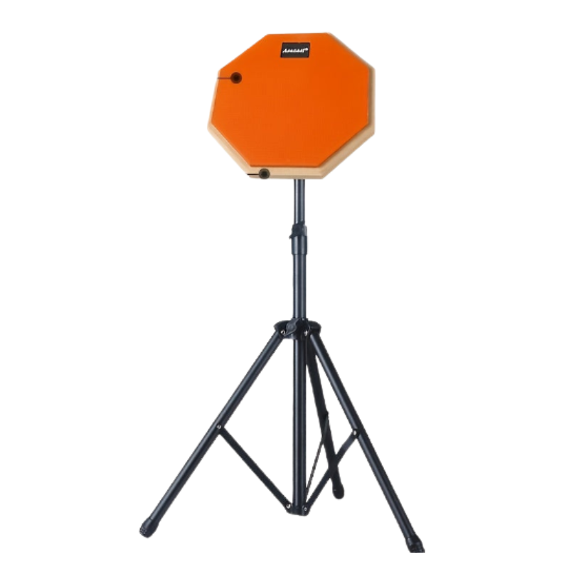 NNETM 8-Inch Wooden Drum Practice Pad Set-0